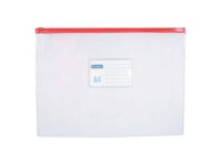 Fascikla zip Donau PVC providna A4