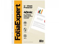 U folija 40 mic 1/100 FOLIAEXPERT A4+ kristal 235x305mm