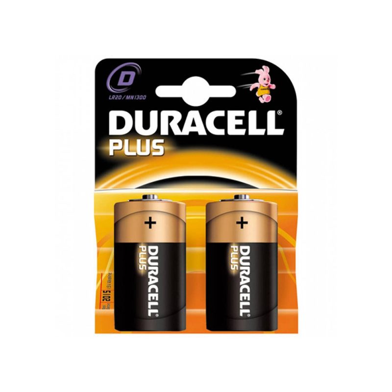 60 Baterija alkalna LR20 Duracell 2 komada