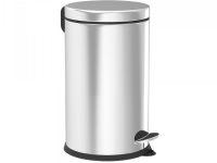 Kanta za otpatke sa pedalom INOX 12 lit (visina 370mm, prečnik 250mm)