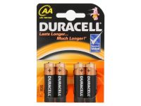 Baterija LR 6 alkalna Duracell AA 1/4 blister
