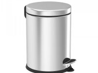 Kanta za otpatke sa pedalom INOX 8 lit  (visina 350mm, prečnik 210mm)