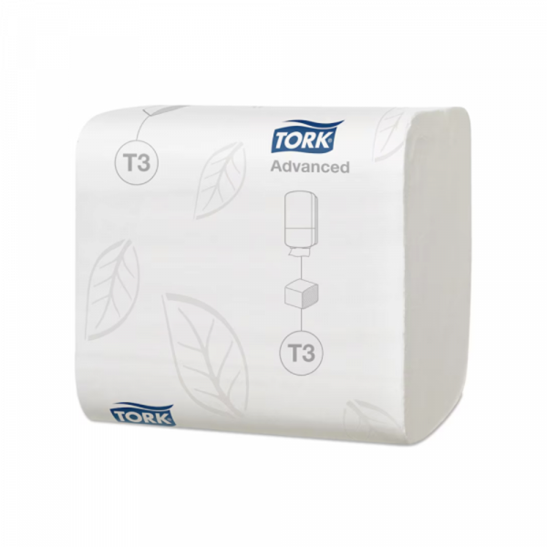 Toalet papir za dispenzer Tork T3 složivi 252 lis 1/36 114277