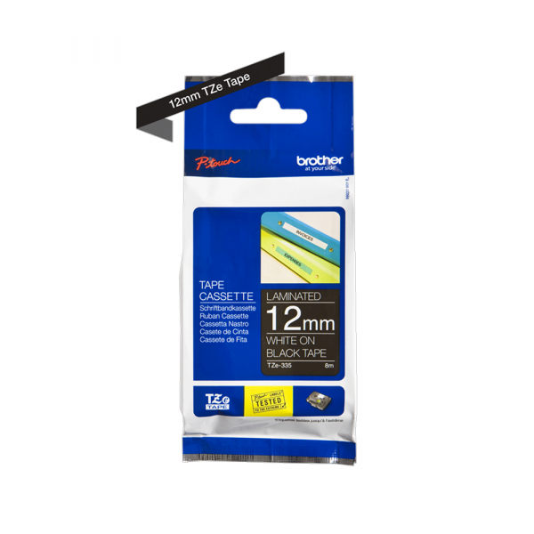 8287 TZe-335 bela na crno 12mm