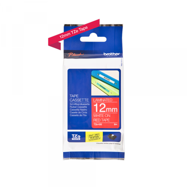 8299 TZe-435 belo na crveno 12mm