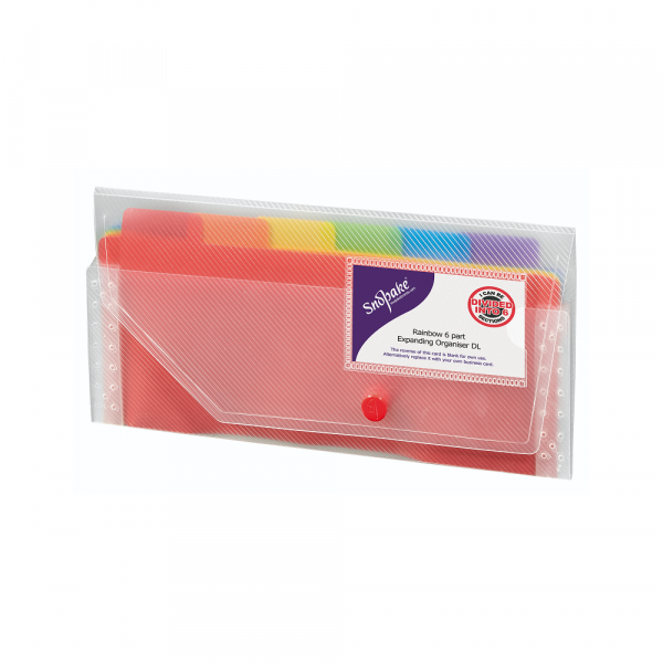 Fascikla B6 sa 6 pregrada Snopake Rainbow